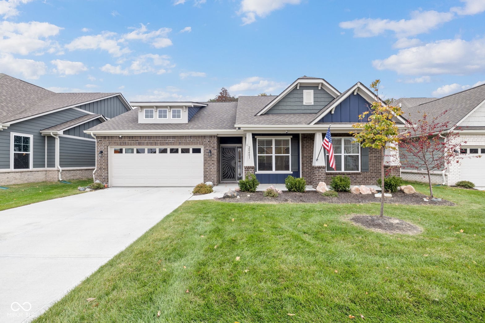 Front exterior at 20401 Atchison Way, Westfield, IN