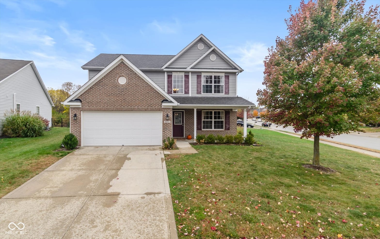 Front exterior at 4601 Amesbury Place, Westfield, IN