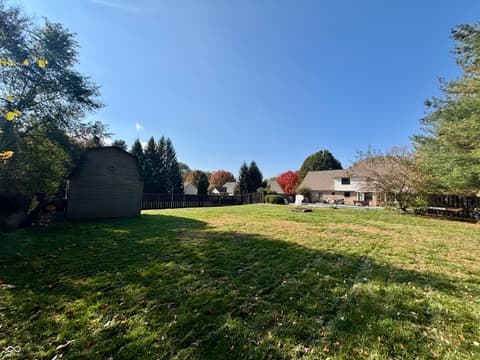 Yard at 341 Allison Court, Greenwood, IN