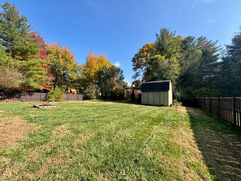 Yard at 341 Allison Court, Greenwood, IN