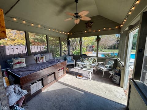Bonus room at 341 Allison Court, Greenwood, IN