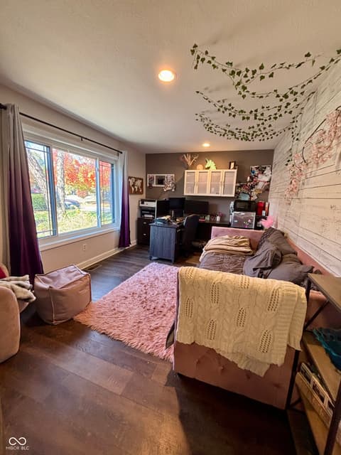 Home office at 341 Allison Court, Greenwood, IN