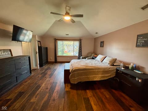 Primary bedroom at 341 Allison Court, Greenwood, IN