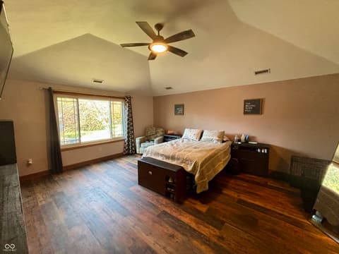 Primary bedroom at 341 Allison Court, Greenwood, IN