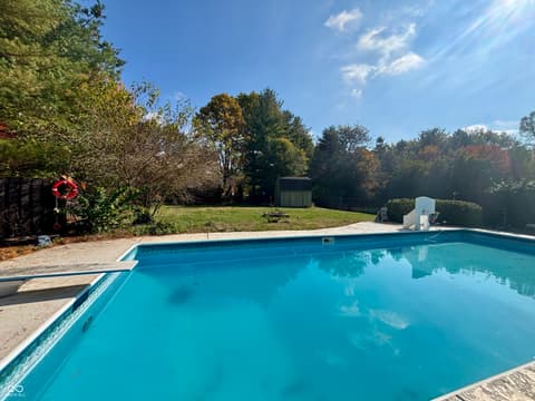 Pool at 341 Allison Court, Greenwood, IN