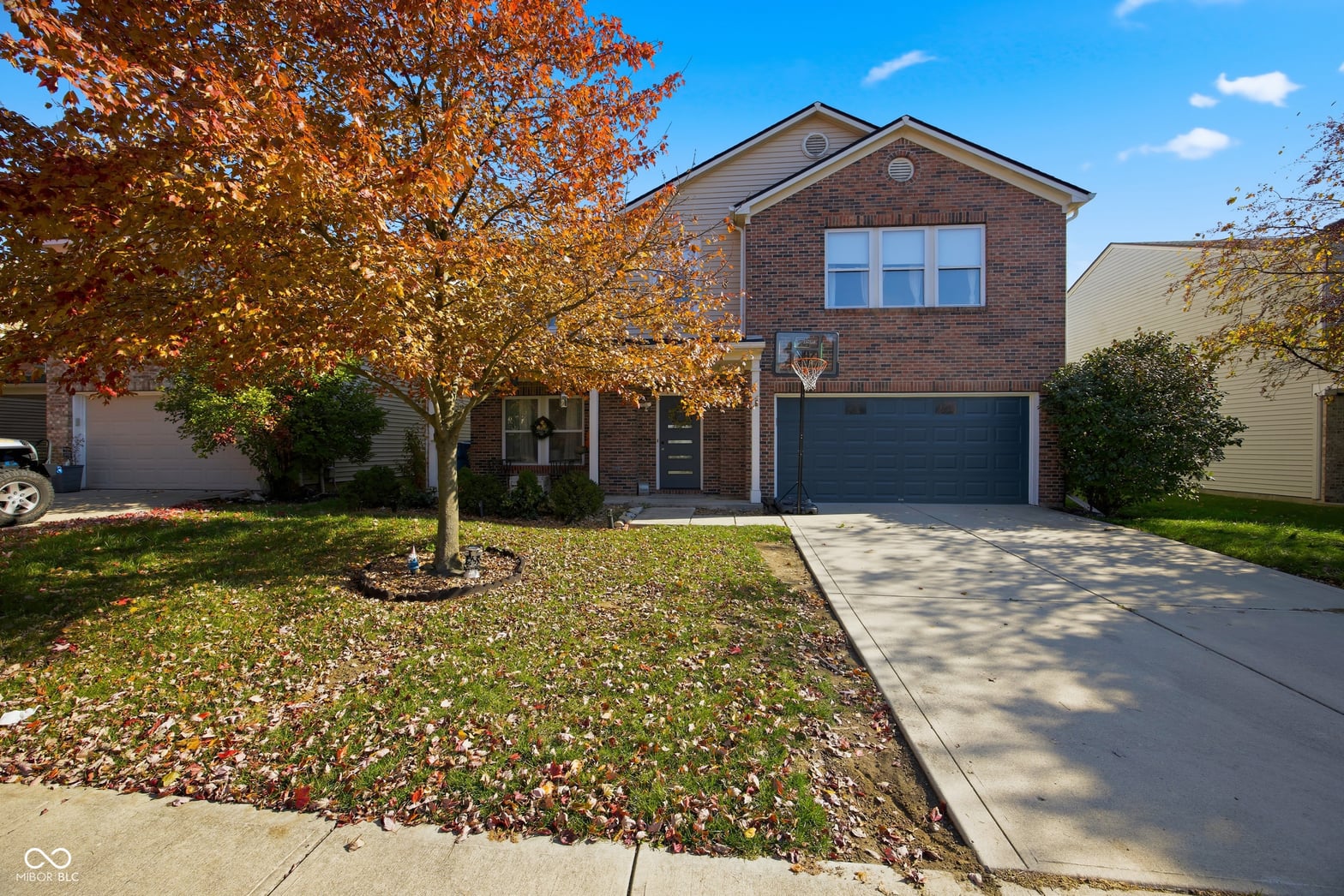 Front exterior at 15158 Radiance Drive, Noblesville, IN