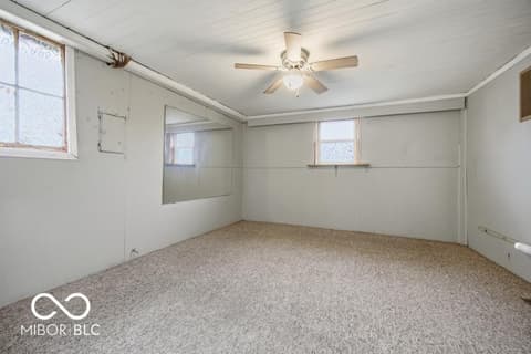 Primary bedroom at 225 N West Street, Shelbyville, IN