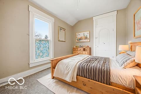 Bedroom at 225 N West Street, Shelbyville, IN