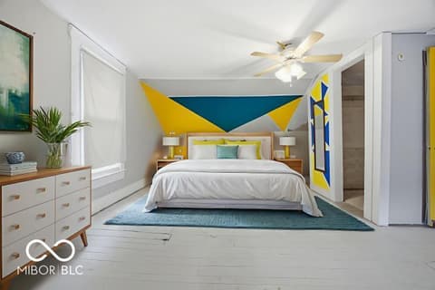 Bedroom at 225 N West Street, Shelbyville, IN