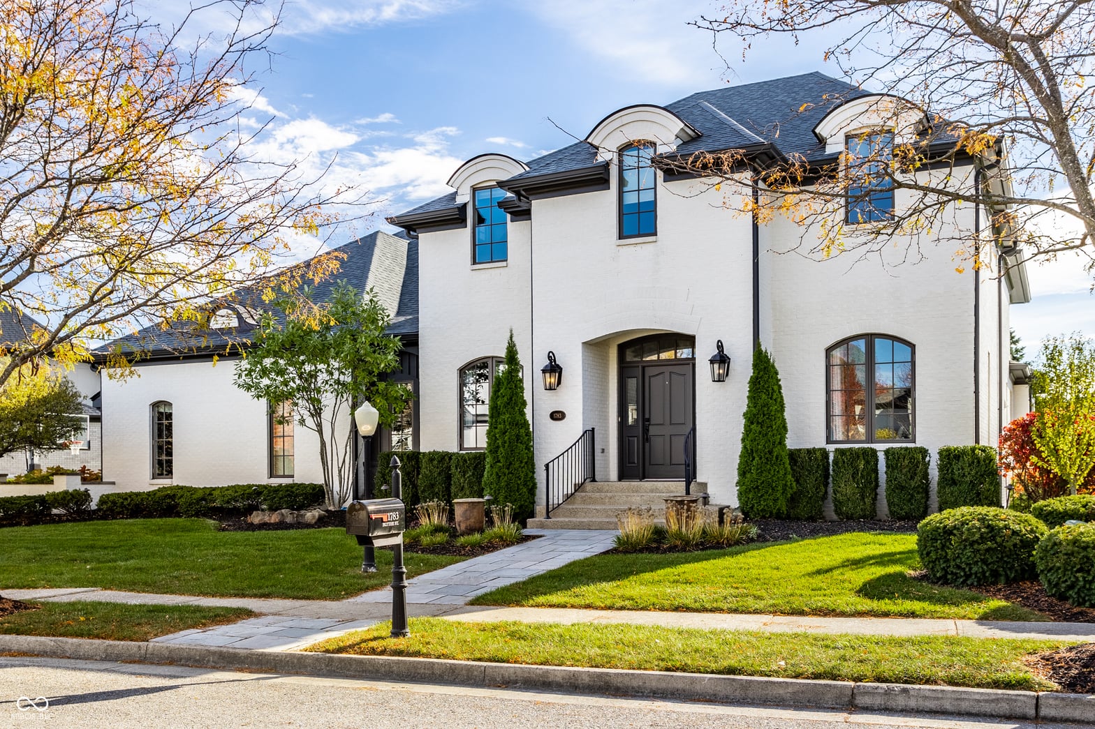 Front exterior at 1783 Blythe Street, Carmel, IN