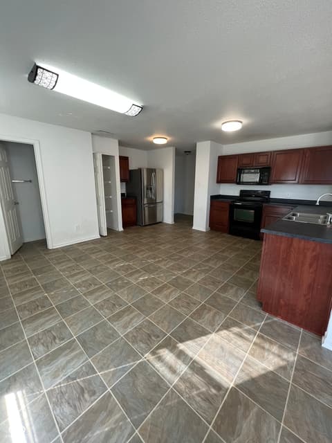 Kitchen at 1225 Maple Trace Way, Sheridan, IN — Spacious updated kitchen with modern appliances and island.