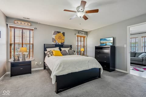 Bedroom at 933 Amesbury Court, Indianapolis, IN