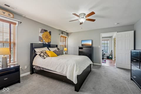 Bedroom at 933 Amesbury Court, Indianapolis, IN