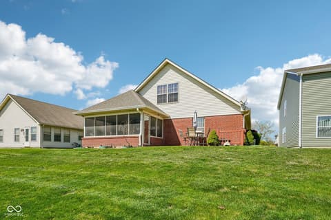 Backyard at 933 Amesbury Court, Indianapolis, IN
