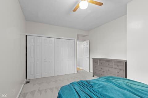 Bedroom at 439 S Oakland Avenue, Indianapolis, IN