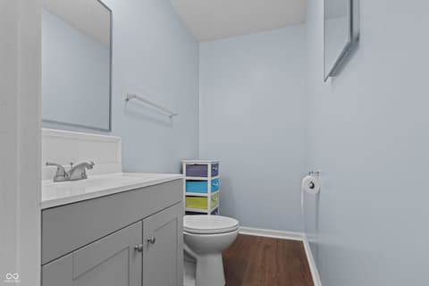 Bathroom at 439 S Oakland Avenue, Indianapolis, IN