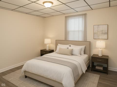 Bedroom at 1623 S K Street, Elwood, IN