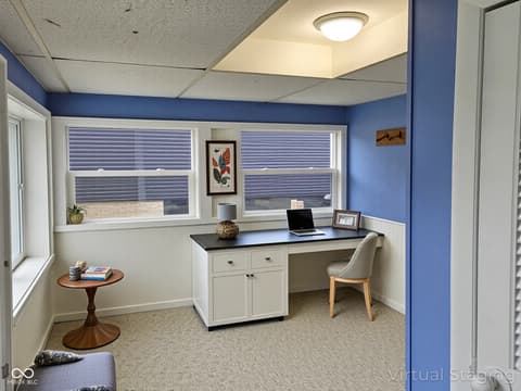 Home office at 1623 S K Street, Elwood, IN