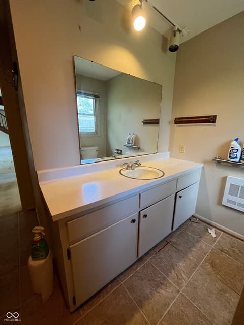 Bathroom at 4007 E State Road 46, Nashville, IN
