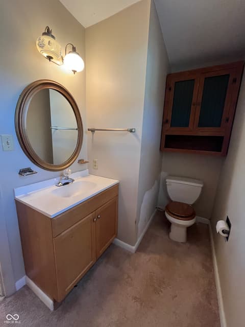 Bathroom at 4007 E State Road 46, Nashville, IN