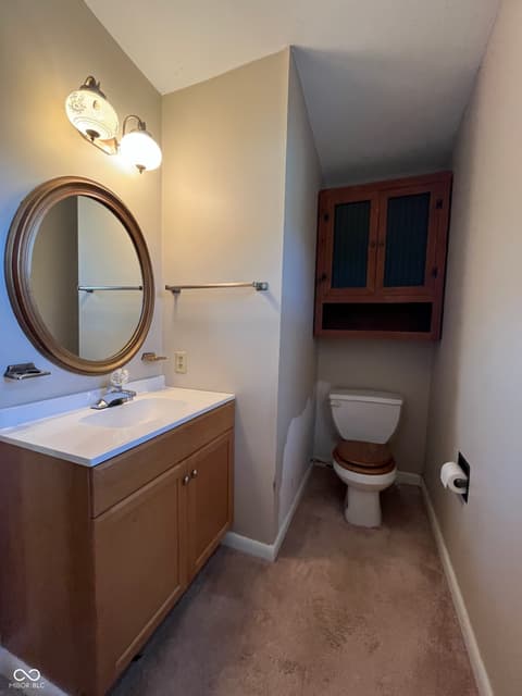 Bathroom at 4007 E State Road 46, Nashville, IN