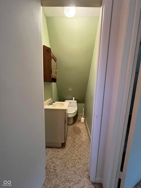 Bathroom at 4007 E State Road 46, Nashville, IN