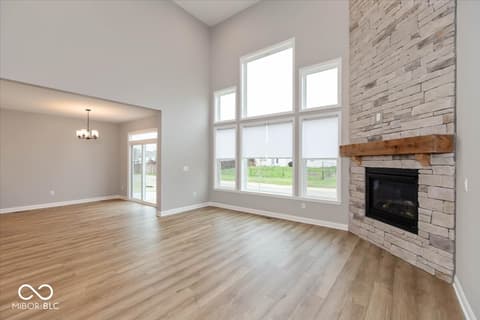 Living room at 942 Apryl Drive, Greenwood, IN