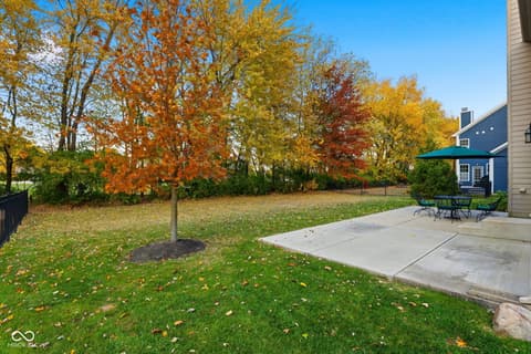 Yard at 11338 Long Sotton Lane, Fishers, IN