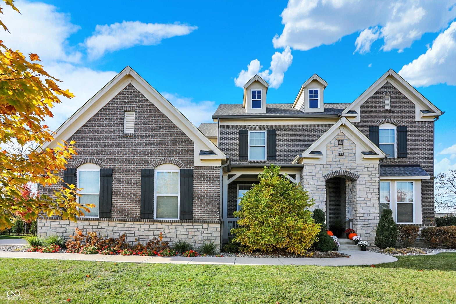 Front exterior at 3481 Shady Lake Drive, Westfield, IN