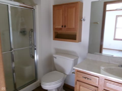 Bathroom at 1715 Lebanon Road, Crawfordsville, IN