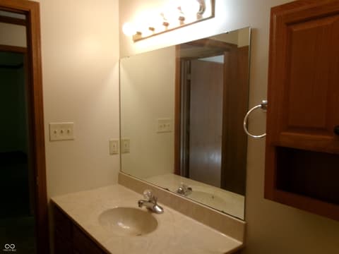 Bathroom at 1715 Lebanon Road, Crawfordsville, IN