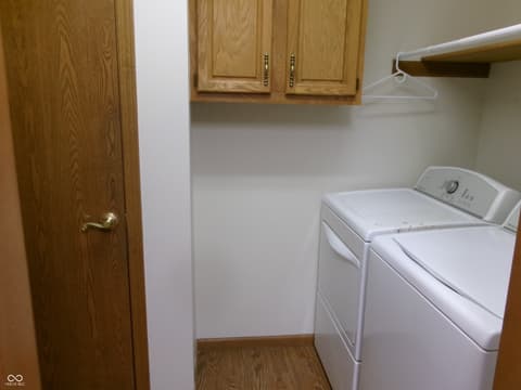 Laundry room at 1715 Lebanon Road, Crawfordsville, IN