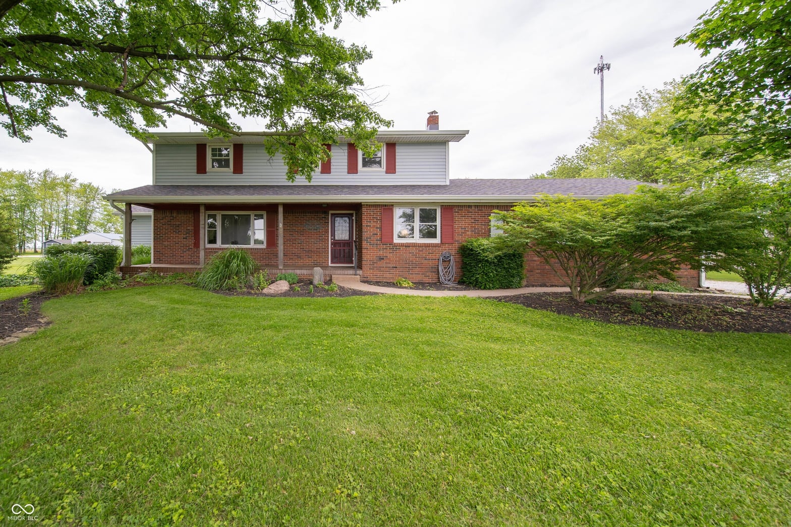 Front exterior at 5388 W Hazelrigg Road, Thorntown, IN