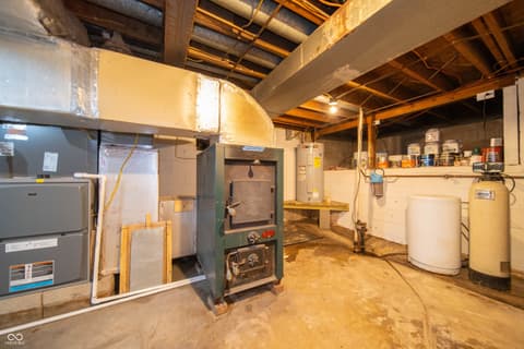 Basement at 5388 W Hazelrigg Road, Thorntown, IN