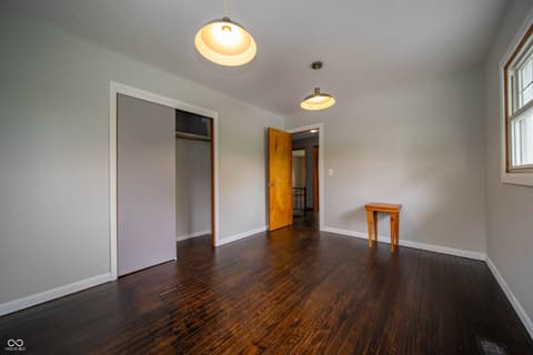 Bedroom at 5388 W Hazelrigg Road, Thorntown, IN