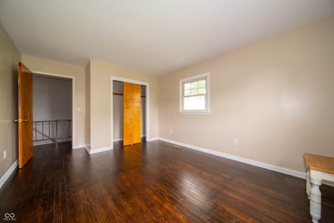 Bedroom at 5388 W Hazelrigg Road, Thorntown, IN