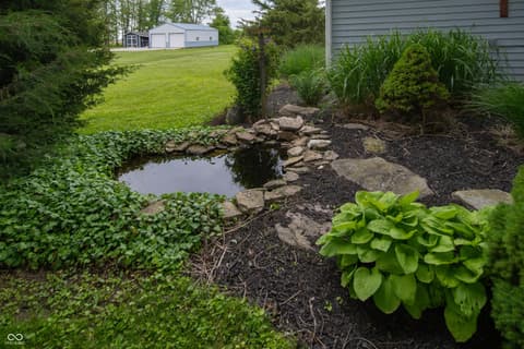 Yard at 5388 W Hazelrigg Road, Thorntown, IN