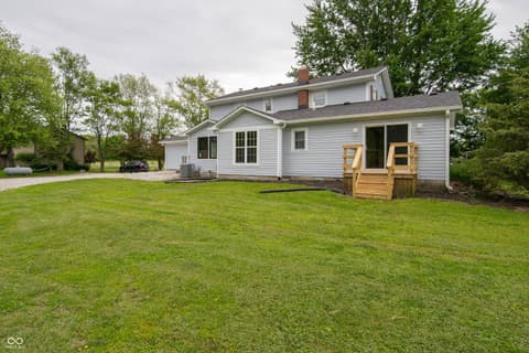 Front exterior at 5388 W Hazelrigg Road, Thorntown, IN