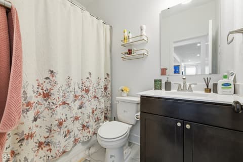 Bathroom at 8744 Dorill Creek Lane, Indianapolis, IN
