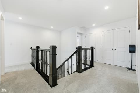 Hallway at 8744 Dorill Creek Lane, Indianapolis, IN