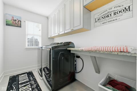 Laundry room at 8744 Dorill Creek Lane, Indianapolis, IN