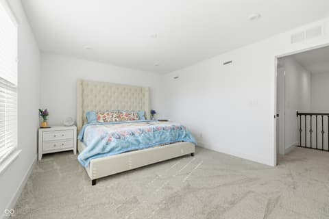 Bedroom at 8744 Dorill Creek Lane, Indianapolis, IN