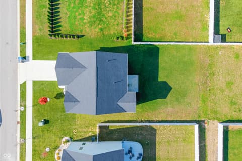 Aerial view at 8744 Dorill Creek Lane, Indianapolis, IN