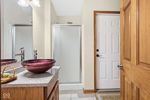Primary bathroom at 10791 E State Road 47, Sheridan, IN