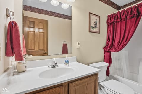 Primary bathroom at 10791 E State Road 47, Sheridan, IN