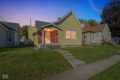 Front exterior at 2130 Singleton Street, Indianapolis, IN