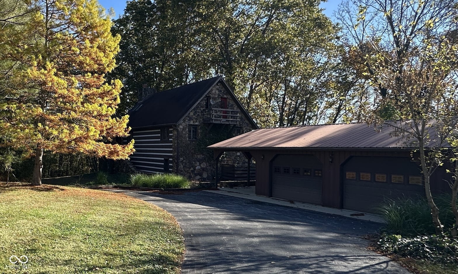 Side exterior at 9600 E State Road 46, Bloomington, IN