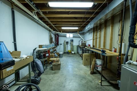 Basement at 10162 N New Richmond Road, New Richmond, IN
