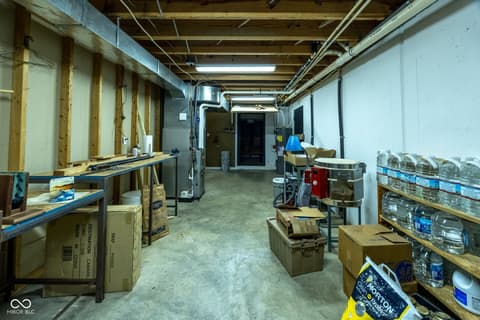 Basement at 10162 N New Richmond Road, New Richmond, IN