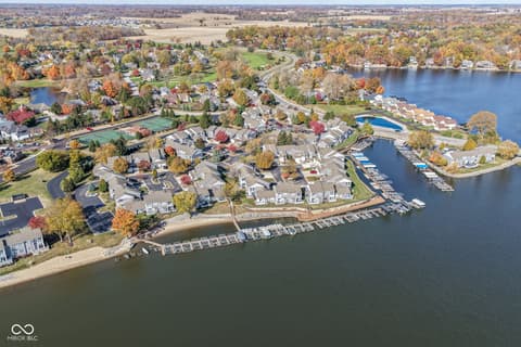 Aerial view at 20783 Waterscape Way, Noblesville, IN